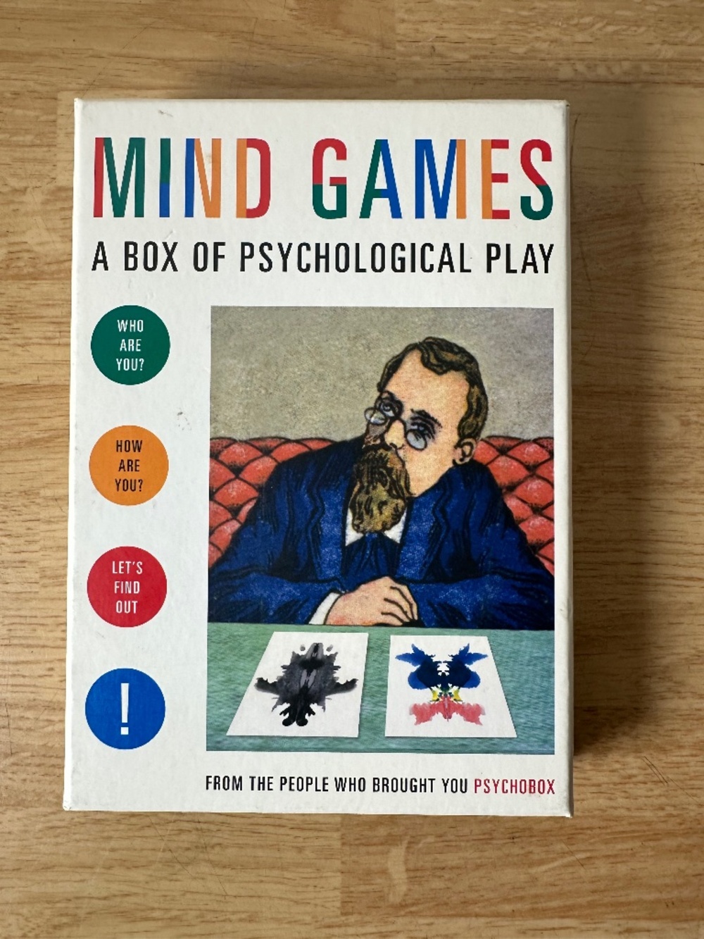 MIND GAMES - A BOX OF PSYCHOLOGICAL PLAY - SHAMBHALA REDSTONE EDITIONS CARD GAME